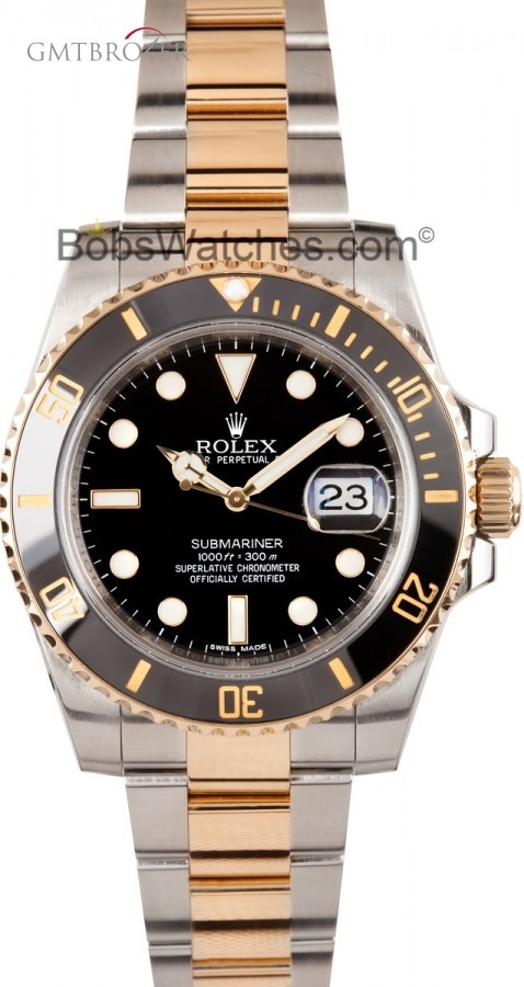 Rolex Submariner 116613 Steel  Gold Gold 186837