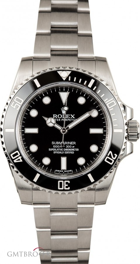 Rolex Mens  Submariner 114060 No Date 114060 759475