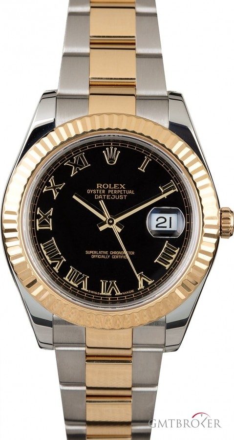 Rolex PreOwned  Datejust 116333 Roman Dial Dial 854105