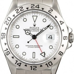 Rolex Mens  Explorer II Ref 16570 Steel Oyster Oyster 828842