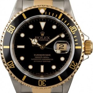 Rolex Submariner 16613 Black Tritium Dial 16613 834862