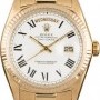 Rolex Used  President 1810 White Roman Buckley Dial