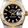Rolex Datejust 179173 Black Index Dial