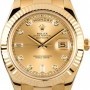 Rolex Day-Date 218238 Champagne Diamond Dial President