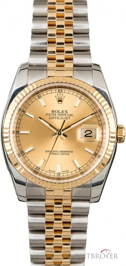 Rolex Used  Datejust 116233 Champagne Dial Dial 836290