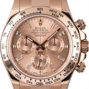 Rolex Daytona 116505 Diamond Dial Everose Gold Oyster 116505 798096