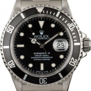 Rolex Submariner 16610 Steel Diving Watch Watch 845887