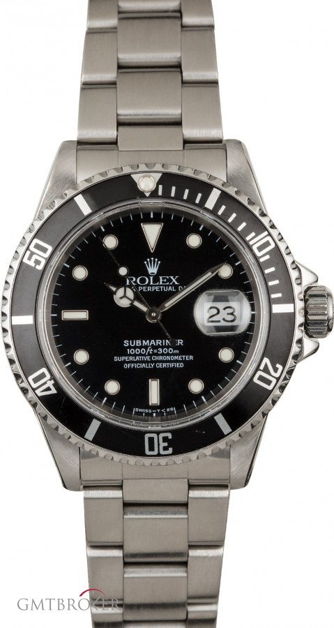 Rolex Submariner 16610 Steel Diving Watch Watch 845887