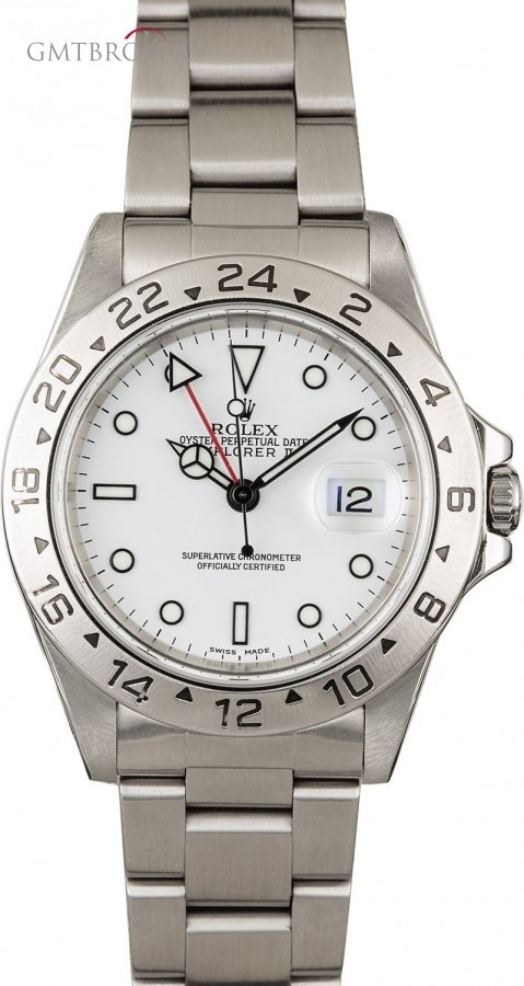 Rolex Used  Explorer 16570 White Dial Dial 850364