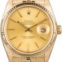 Rolex PreOwned  Datejust 16018 Yellow Gold Jubilee