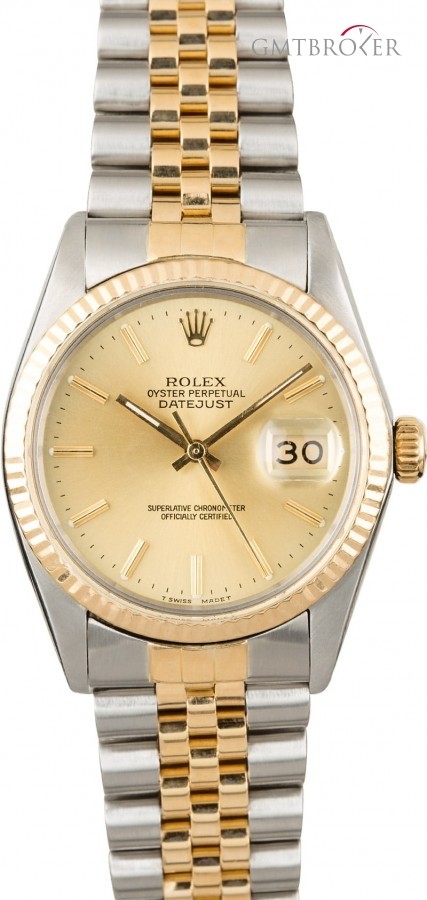 Rolex PreOwned  Datejust 16013 Steel  Yellow Gold 16013 849515