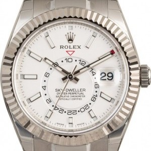 Rolex PreOwned  Sky-Dweller 326934 White Dial 326934 853424