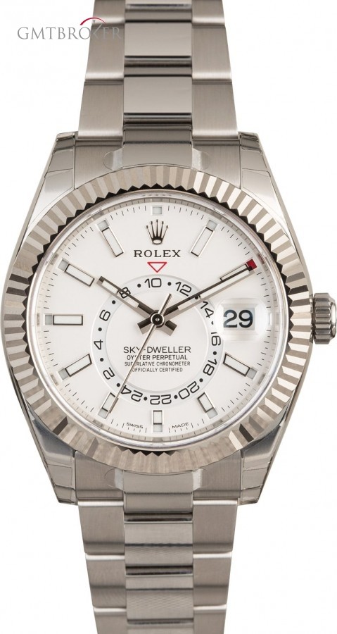 Rolex PreOwned  Sky-Dweller 326934 White Dial 326934 853424