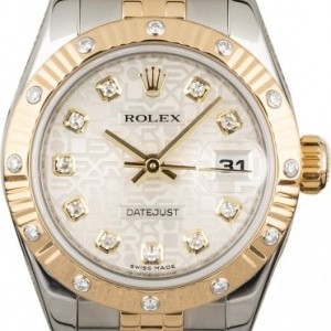 Rolex Lady Datejust 179313 Silver Jubilee Diamond Dial Dial 837760