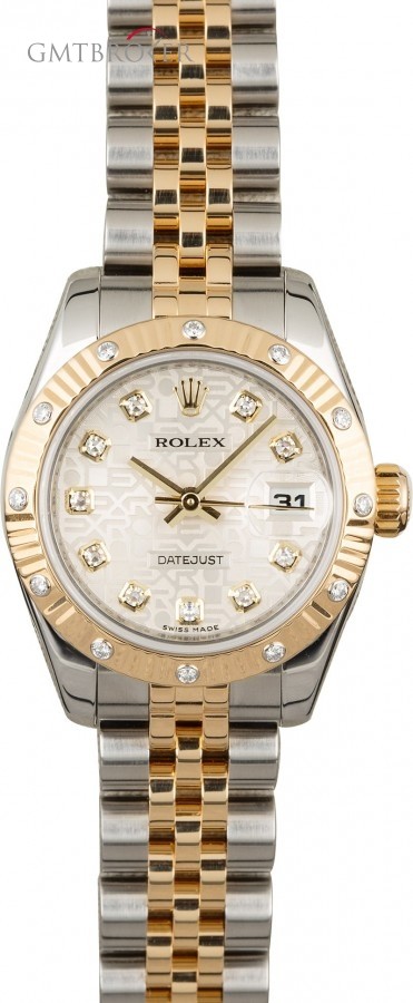 Rolex Lady Datejust 179313 Silver Jubilee Diamond Dial Dial 837760