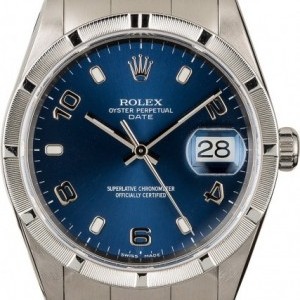 Rolex PreOwned  Date 15210 Blue Dial Dial 836881
