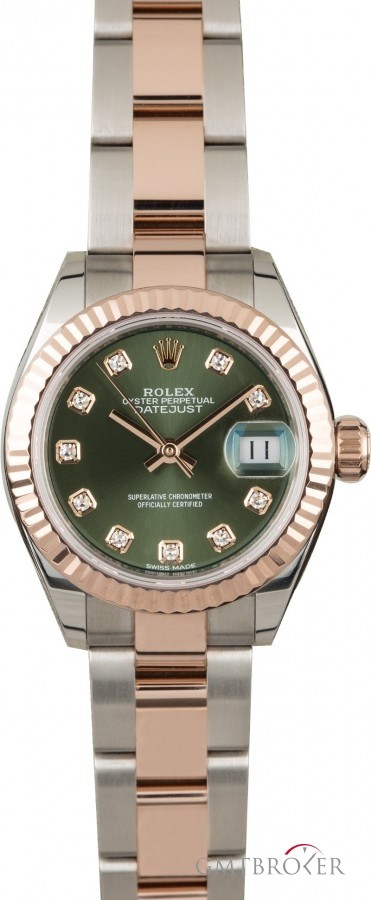 Rolex Lady Datejust 279171 Olive Diamond Dial 279171 846067