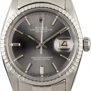 Rolex Used  Datejust 1603 Slate Pie Pan Dial Dial 843430
