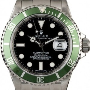 Rolex Submariner 16610V Green Kermit Bezel Bezel 828746