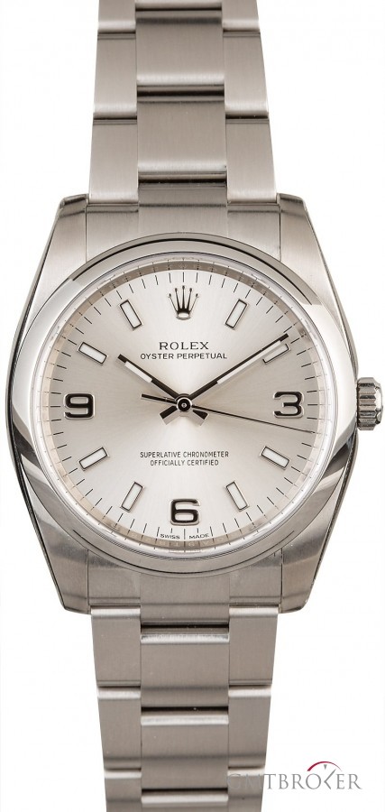 Rolex Unworn  Oyster Perpetual 114200 Silver Dial 114200 786089