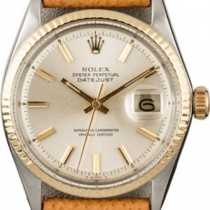 Rolex Datejust 1601 Silver Pie Pan Index Dial 1601 839113