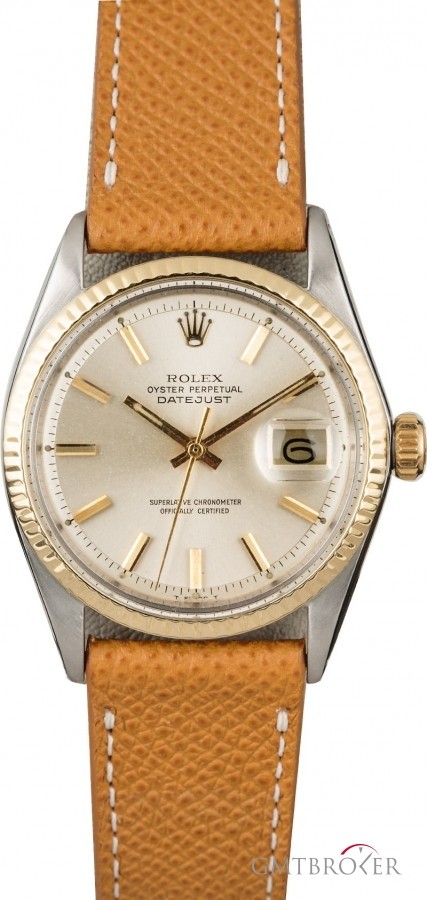 Rolex Datejust 1601 Silver Pie Pan Index Dial 1601 839113