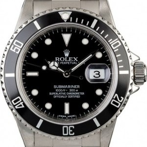 Rolex Submariner 16800 Stainless Steel Watch Watch 825122