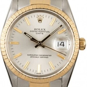 Rolex Date 15053 Silver Index Dial Dial 834448