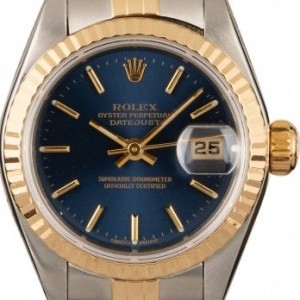 Rolex PreOwned  Datejust 79173 Blue Dial 79173 840109