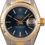 Rolex PreOwned  Datejust 79173 Blue Dial