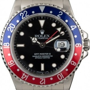 Rolex Used  GMT Master 16710 Pepsi Bezel Insert 16710 844174