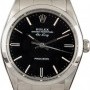 Rolex PreOwned  Air-King 5500 Black Dial with Steel Oyst