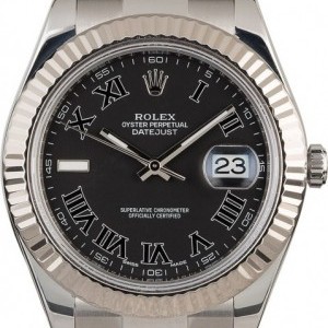 Rolex Used  Datejust II Ref 116334 Matte Black Roman 116334 839758