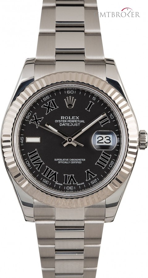 Rolex Used  Datejust II Ref 116334 Matte Black Roman 116334 839758