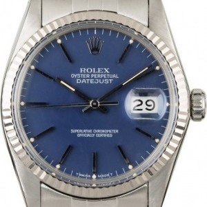 Rolex PreOwned  Datejust 16014 Blue Dial 16014 849521