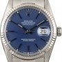 Rolex PreOwned  Datejust 16014 Blue Dial