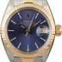 Rolex PreOwned  Date 6917 Blue Dial