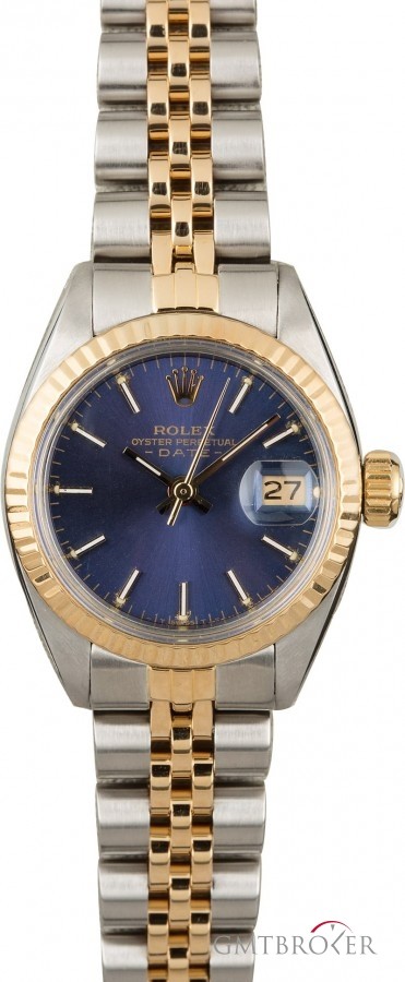 Rolex PreOwned  Date 6917 Blue Dial Dial 838519