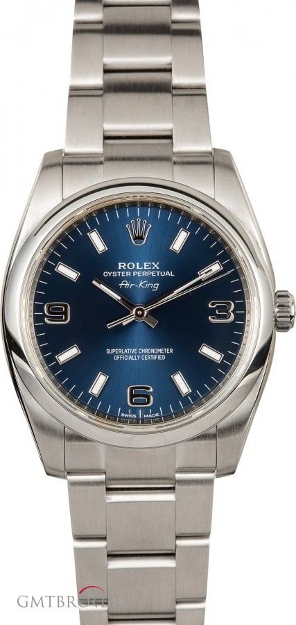 Rolex Oyster Perpetual Air King 114200 Blue 114200 736239