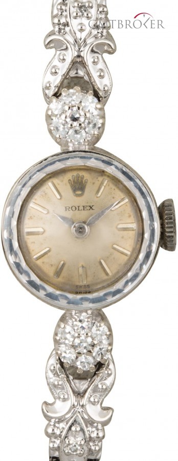 Cartier Womens Vintage  Cocktail Watch Diamonds Diamonds 836680