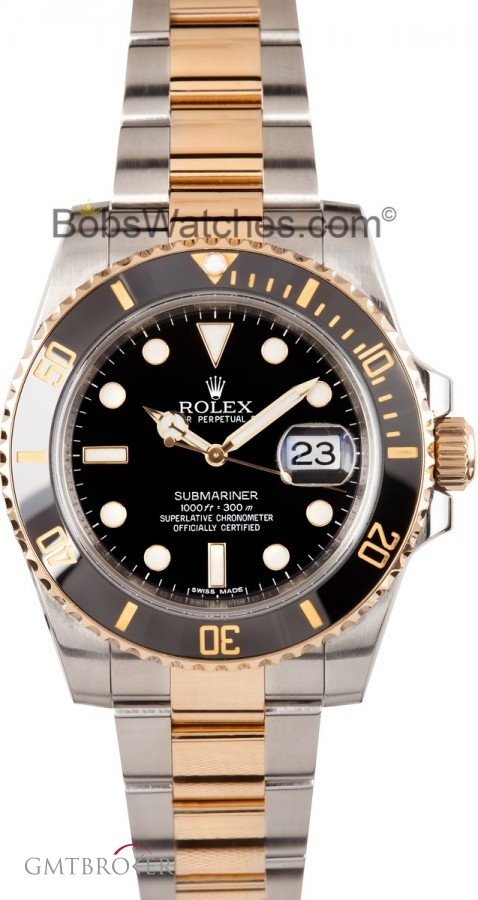 Rolex New  Submariner 116613 Blue Dial Dial 482775