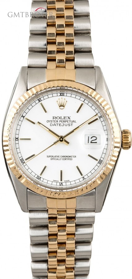Rolex Datejust 16013 White Dial Mens Watch 16013 830561