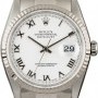 Rolex Used  DateJust 16234 White Roman Dial