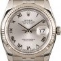 Rolex Used  Datejust 116234 Stainless Steel and White Go