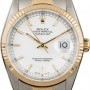Rolex PreOwned  Datejust 16233 White Luminous Dial