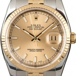 Rolex PreOwned  Datejust 116233 Champagne Dial Dial 842891