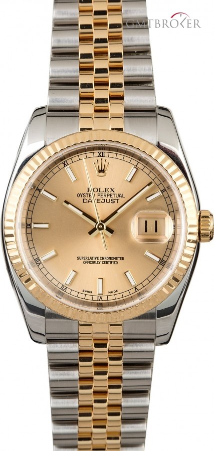 Rolex PreOwned  Datejust 116233 Champagne Dial Dial 842891