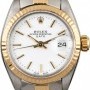 Rolex Vintage  Lady Date 6917 White Dial