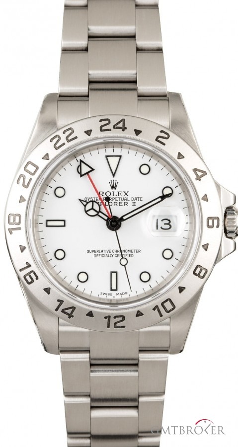 Rolex PreOwned  Explorer II Ref 16570 Steel Watch Watch 829268