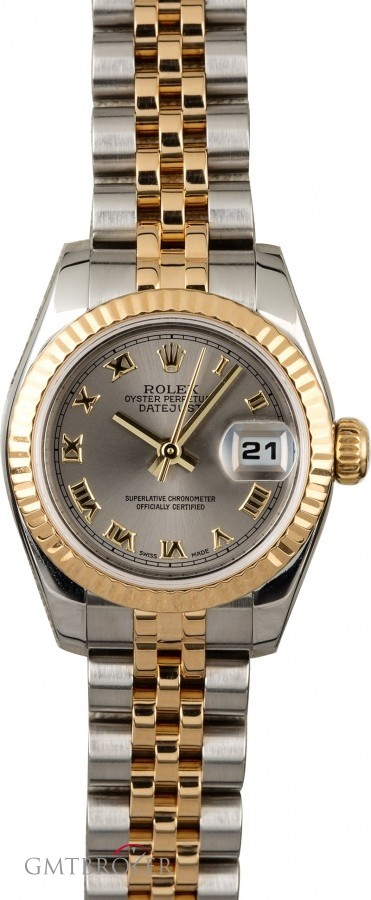 Rolex Used  Datejust 179173 Rhodium Roman Dial Dial 834841